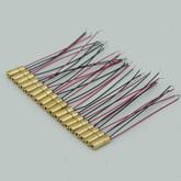 4mm * 10mm 작은 크기의 650nm 5MW 빨간색 빔 레이저 총을위한 빨간색 레이저 모듈