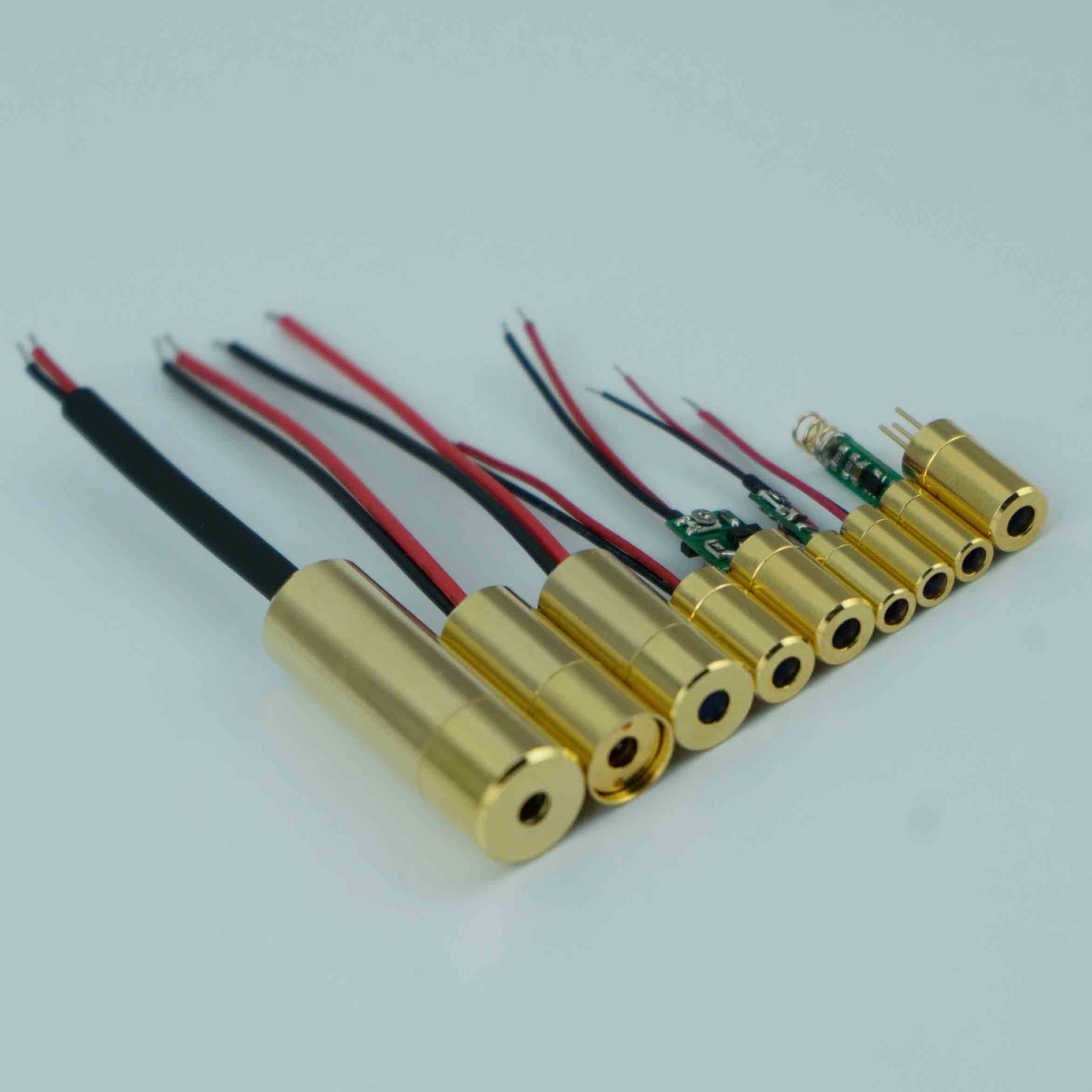 저전력 635nm 1MW 레이저 포인터 산업용 레이저 다이오드 모듈이있는 포토 다이오드